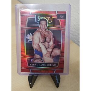 2022 PANINI PRIZM WWE BRUNO SAMMARTINO RED PRIZM /249